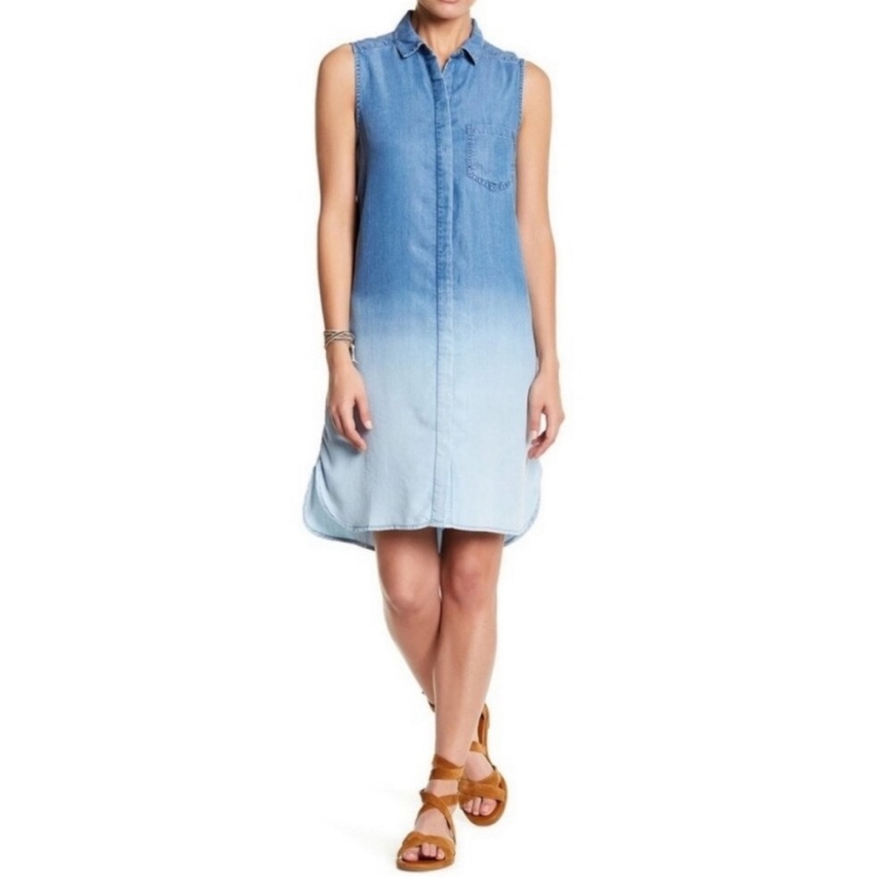 BeachLunchLounge ombré chambray dress NWT size XL